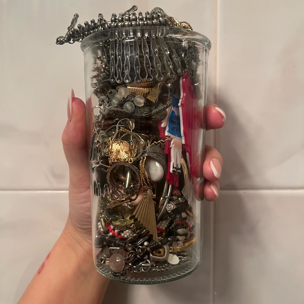 1.4 lb Mystery Jewelry Lot
